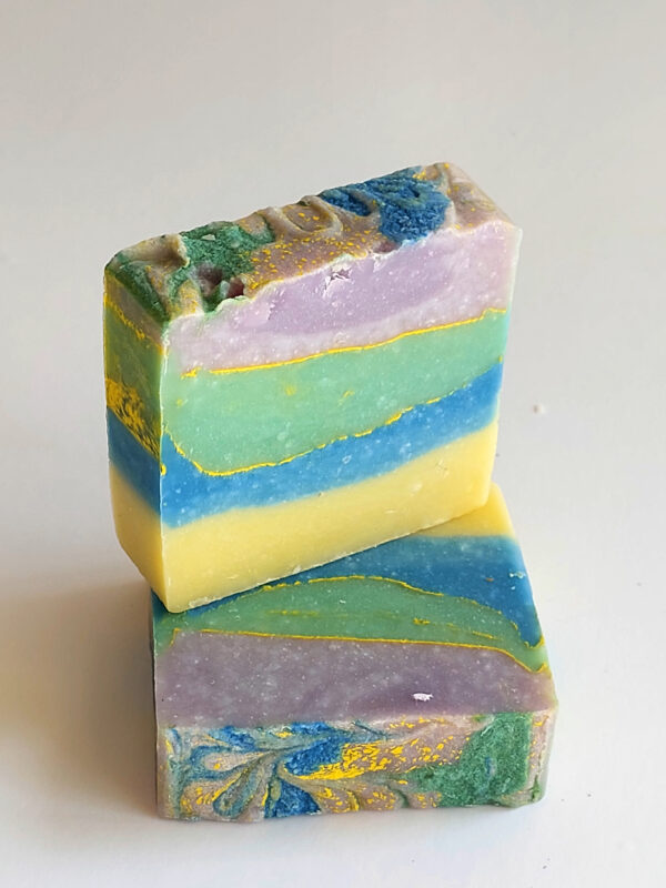 Colors Party Soap Bar - Fun and colorful nourishing soap