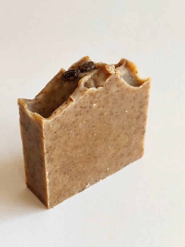 Coffee Soap Bar - Exfoliating and invigorating natural soap